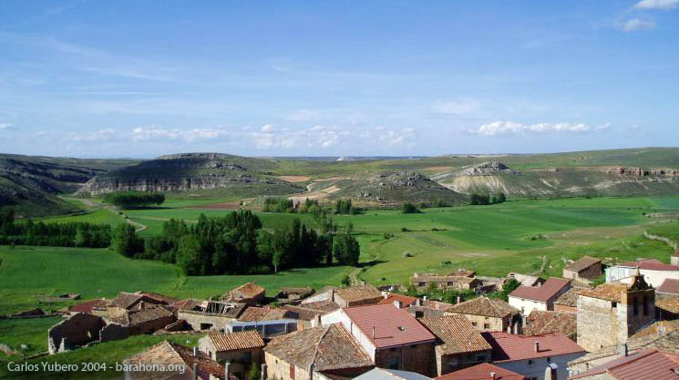 Panorámica de La Riba de Escalote (Soria)