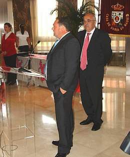 Los alcaldes de Rello y Garray